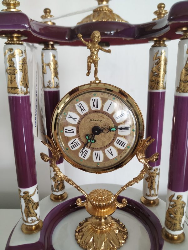 Orologio da tavolo ceramiche artistiche Alfa - immagine 2
