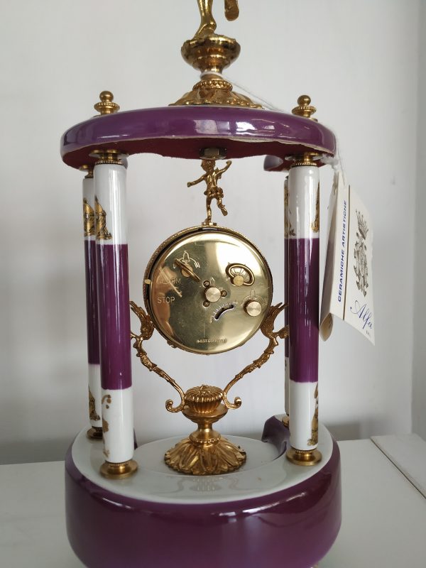 Orologio da tavolo ceramiche artistiche Alfa - immagine 4