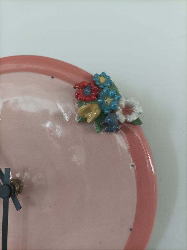 Orologio Luciano Landi con fiorellini - immagine 5